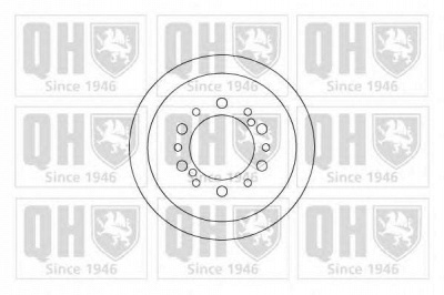 QUINTON HAZELL bdr318 -  Тормозной барабан